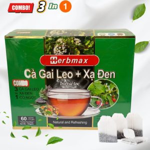 cà gai leo xạ đen herbmax thảo dược số 1 sản xuất