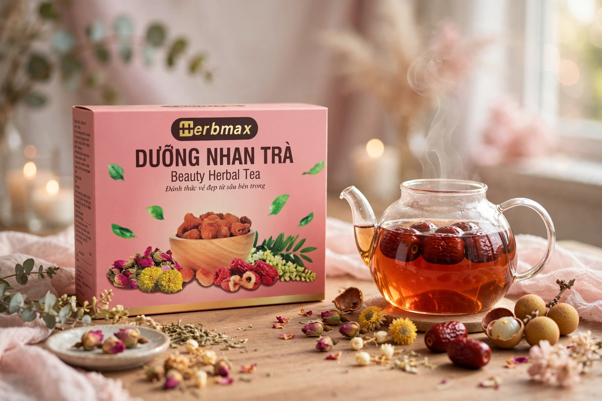 Dưỡng Nhan Trà Herbmax Sản Phẩm Của Công Ty Thảo Dược Số 1